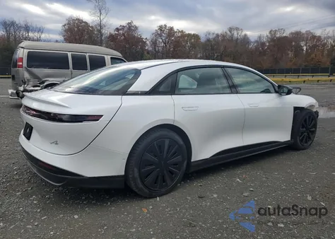 2025 Lucid Motors Air Pure z USA, uszkodzony, nr VIN 50EA1PGA9SA019163